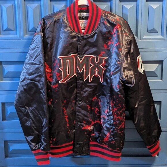 S9 HEADGEAR CLASSICS DMX Satin Bomber Jacket - Picture 1 of 6